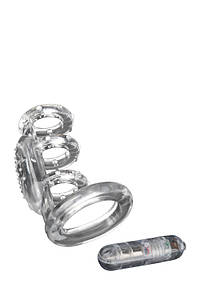 Насадка MENZSTUFF VIBR. РУКАВ ДЛЯ ПЕНІСА З РАКАМИ