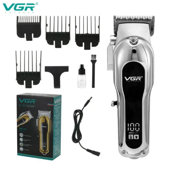 Машинка для стрижки волосся VGR V-680 акумуляторна