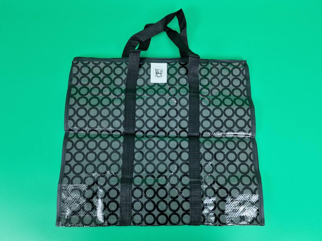 Сумка господарська, поліпропіленова, з кольоровим малюнком No2 Прошита (44x38x18) (1 шт.), фото 1