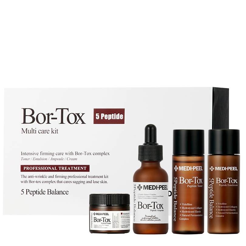 Подарунковий набір антивікових засобів MEDI-PEEL Bor-Tox 5 Peptide Multi Care Kit