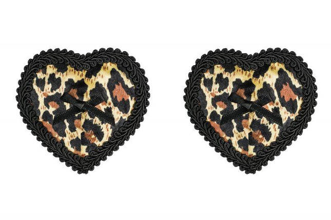 Пестиси леопардові Obsessive Selvy у формі серця, фото 2