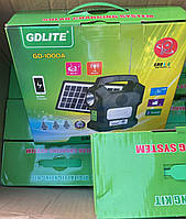 Автономный портативный фонарь, светильник, лампочки, солнечная зарядная станция GDlite GD-1000A Power bank,