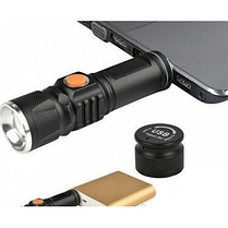 Ліхтарик Bailong BL-616-T6 USB, Ручний ліхтарик Bailong , Ручний ліхтарик з акумулятором і USB, фото 5