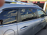 Дефлектори вікон, вітровики Jeep Cherokee (KL) 2013-2021 6шт. (Autoclover D733), фото 2