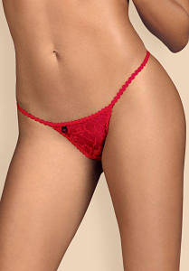Стрінги Obsessive hetea thong red S / M