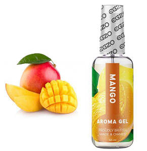 Їстівний гель-лубрикант EGZO Aroma Gel Mango зі смаком манго, 50 мл