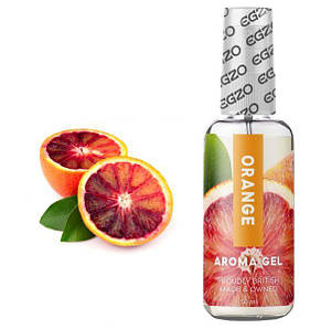 Їстівний гель-лубрикант EGZO Aroma Gel Orange зі смаком апельсина, 50 мл