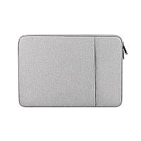 Чехол-сумка для ноутбука макбука MacBook Air/Pro M1 M2 13.3"-14" Серый