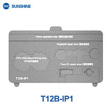 Нижній підігрів Sunshine SS-T12B IP1 для ремонту Face ID / CPU / відбитка пальців / розділення рамки дисплея