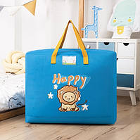 Сумка з яскравим малюнком велика Синій, 52*41.5*24 см