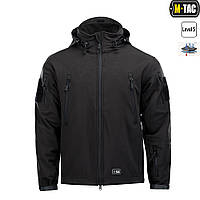 M-TAC КУРТКА SOFT SHELL З ПІДСТІБКОЮ BLACK