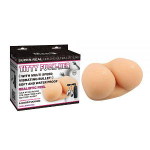 CH32158 Мастурбатор-груди з вібрацією ManQ Chisa Girl Cute Heart