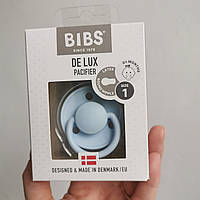 Соска Bibs De Lux 0-6 мес baby blue