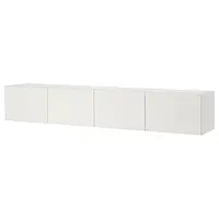 IKEA PLATSA(293.206.52), Стенной шкаф, Фоннес белый / белый