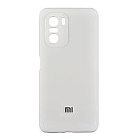 Чехол для Xiaomi Poco F3 Full Case HQ with frame Цвет 09 White