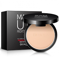 Пудра матирующая BioAqua MakeUp Professional Pressed Powder, тон 02 слоновая кость