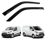 Дефлекторы окон ветровики Ford Transit Custom/Tourneo 2012-> (скотч) AV-Tuning