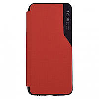 Чехол-книжка Business Fabric для Samsung A03s 2021 A037F Цвет 6, Red