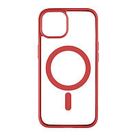 Чехол для iPhone 14 Color MagSafe Цвет 01 Red