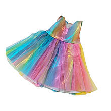 Одяг Сукня для ляльки Бебі Борн / Baby Born 40-43 см різнокольорове ошатне 8498