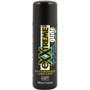 Доглядаючий лубрикант на силіконовій основі HOT eXXtreme Glide, 100 мл