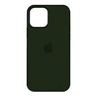 Чехол Original Silicone+MagSafe для iPhone 12/12 Pro Цвет 5, Cyprus Green