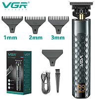 Машинки для стриження волосся бороди багатофункціональний бездротовий акумуляторний бритва-тример для чоловіків V077