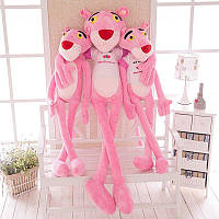 Большая Мягкая игрушка Розовая Пантер 100 см, Длинная пантера, Игрушка Подушка Обнимашка, Гипоаллергенная