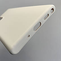 Чохол для Samsung Galaxy Note 20 Ultra силікон кейс чохол з мікрофіброю на самсунг нот 20 ультра пудровий r4e, фото 5