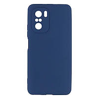 Чохол для Xiaomi Poco F3 Full Case No Logo with frame Колір 08 Dark Blue