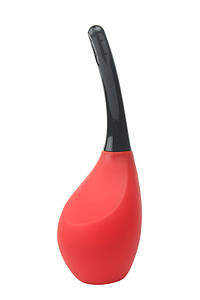 Анальний душ MENZSTUFF 9 HOLE ANAL DOUCHE RED/BLACK