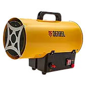 Газова теплова гармата прямого нагріву DENZEL GHG-15 : 15 м2, 15 кВт, 500 м3/ч, пропан-бутан 96477