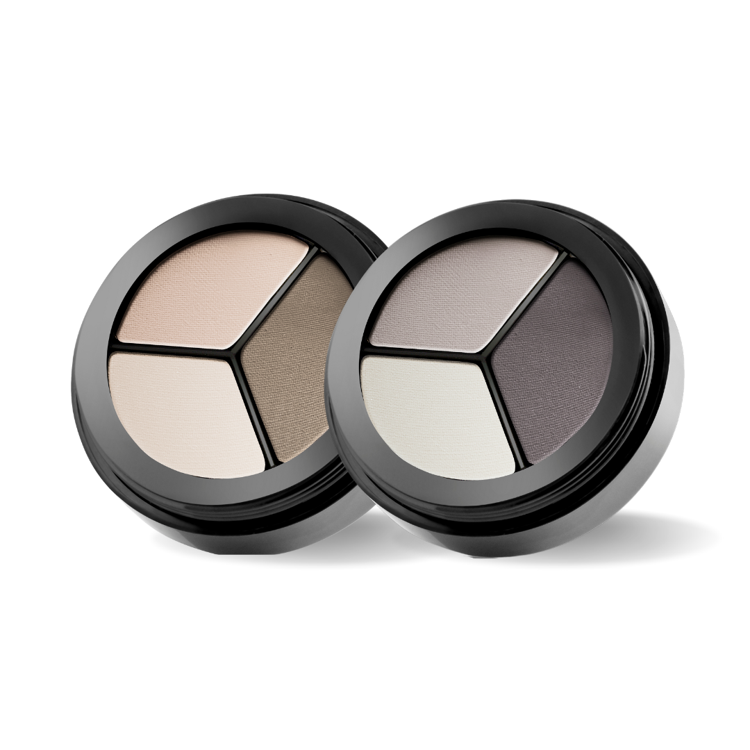 Потрійні Тіні для повік Матові суперпігментовані Eyeshadows Luxus Trio Paese 3,6g