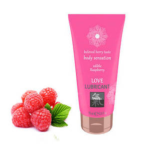 Їстівний лубрикант SHIATSU Love Малина, 75 мл