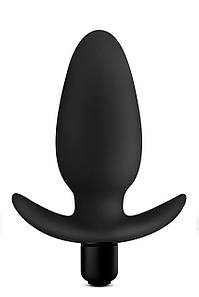 Анальна пробка з вібрацією Blush Anal Adventures Platinum Saddle Plug