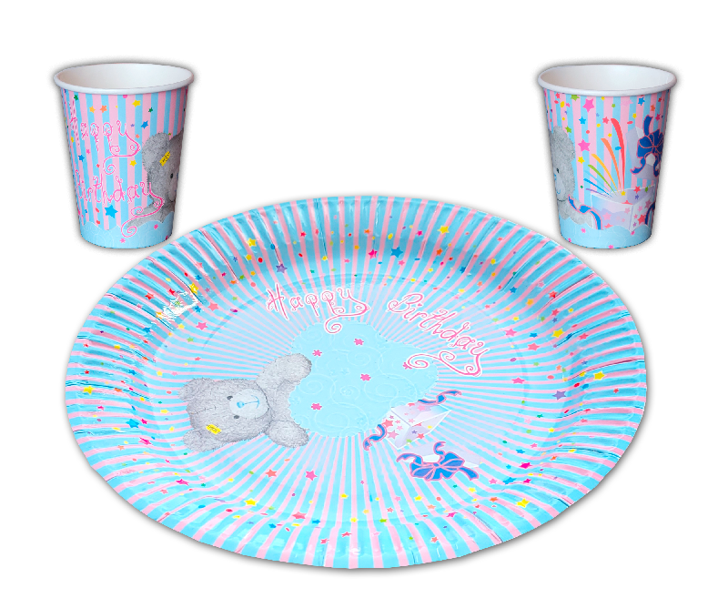 Набір посуду KOZA Style Ведмедик великий (100 предметів)