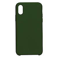 Чехол для iPhone X для iPhone Xs Soft Case Цвет 45 Army green