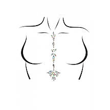 Кристали для тіла Jade Jewels Sticker від Leg Avenue, прозорі, фото 4