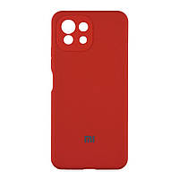 Чехол для Xiaomi 11 Lite Full Case HQ with frame Цвет 14 Red