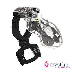 Пояс вірності з електростимуляцією Mystim Pubic Enemy No 3 Влаштуйте неймовірно гарячий і пристрасний вечір, наповнений шаленими