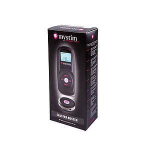 Електростимулятор Mystim на пояс з пультом управління Cluster Buster, чорний