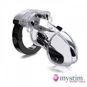 Пояснення з електростимуляцією Mystim Pubic Enemy No 1 Cock Cage