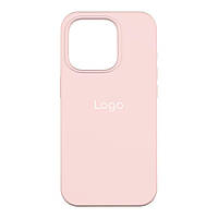 Чехол для iPhone 15 Pro Silicone Case Full Size AA Цвет 81 Chalk Pink