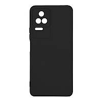 Чехол для Xiaomi POCO F4 4G для Xiaomi POCO F4 5G Full Case TPU plus Silicone Touch No Logo Цвет 18 Black