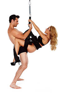 Гойдалка для сексу Whipsmart Pleasure Swing, чорний