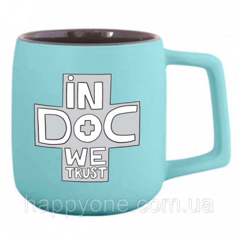 Чашка IN DOC WE TRUST, фото 1