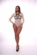 Портупея Candy Hero "А5", екошкіра, ручна робота, чорний, фото 2