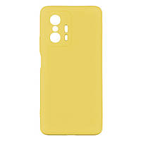 Чехол для Xiaomi 11T Full Case No Logo with frame Цвет 04 Yellow