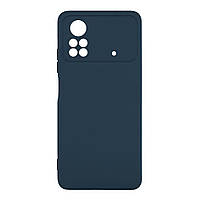 Чехол для Xiaomi POCO X4 Pro 5G Full Case TPU plus Silicone Touch No Logo Цвет 20 Blue