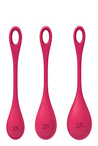 Набір вагінальних кульок Satisfyer Yoni Power 1 червоний